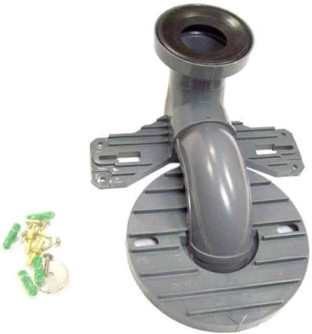 Modern Grey 12" UniFit Toilet Rough-In Adapter