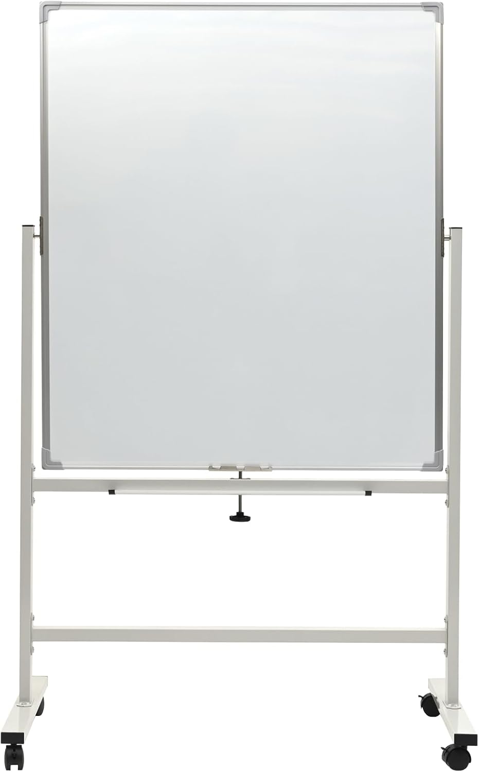 Reversable Whiteboard on Wheels - 36"x 42" (White Frame)