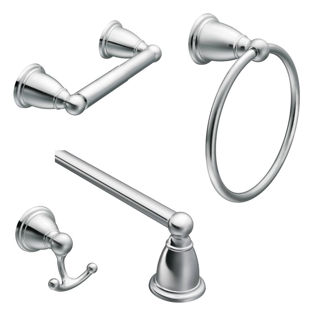 Brantford 4 Piece Bathroom Hardware Set