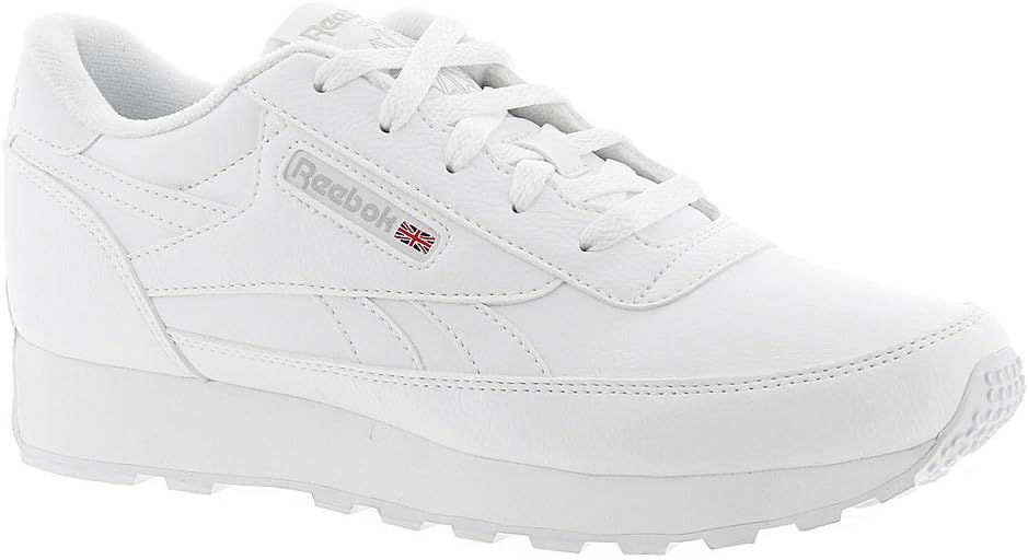 Reebok Classic Renaissance Sneakers Women White Steel Leather 100071993 D Width