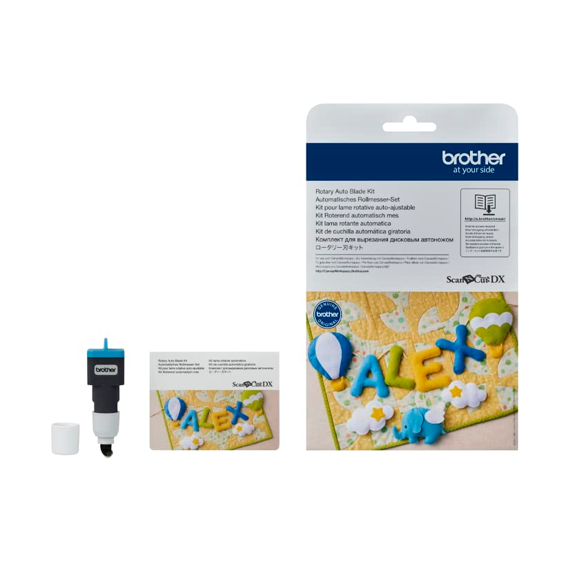 Brother White Rotary Auto Blade Kit for Fabric Cutting