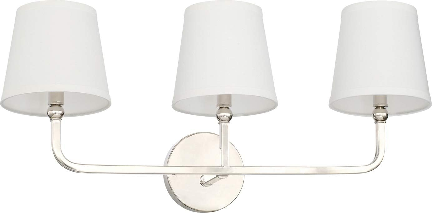 Capital Lighting - Dawson - 3 Light Transitional Bath Vanity Approved for Damp