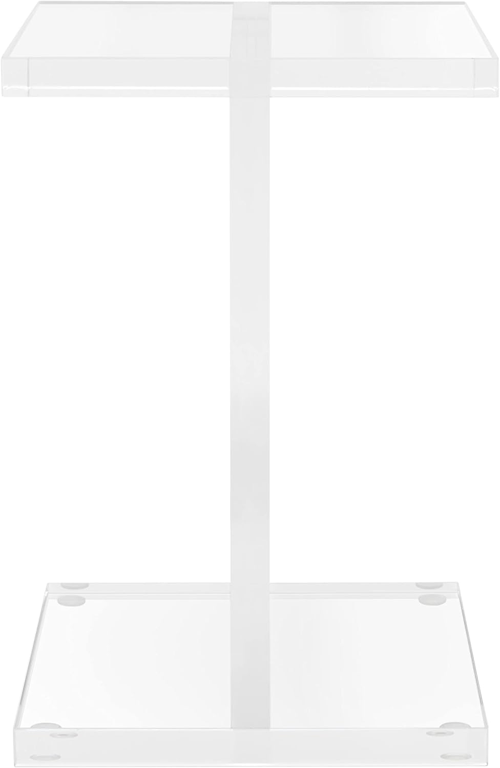 Jennabeth Clear Acrylic Rectangular Accent Table