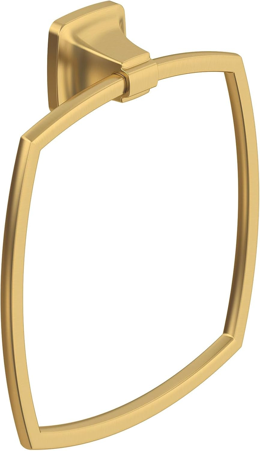 American Standard 7353190.GN0 Townsend Towel Ring, Brushed Cool Sunrise (Gold)