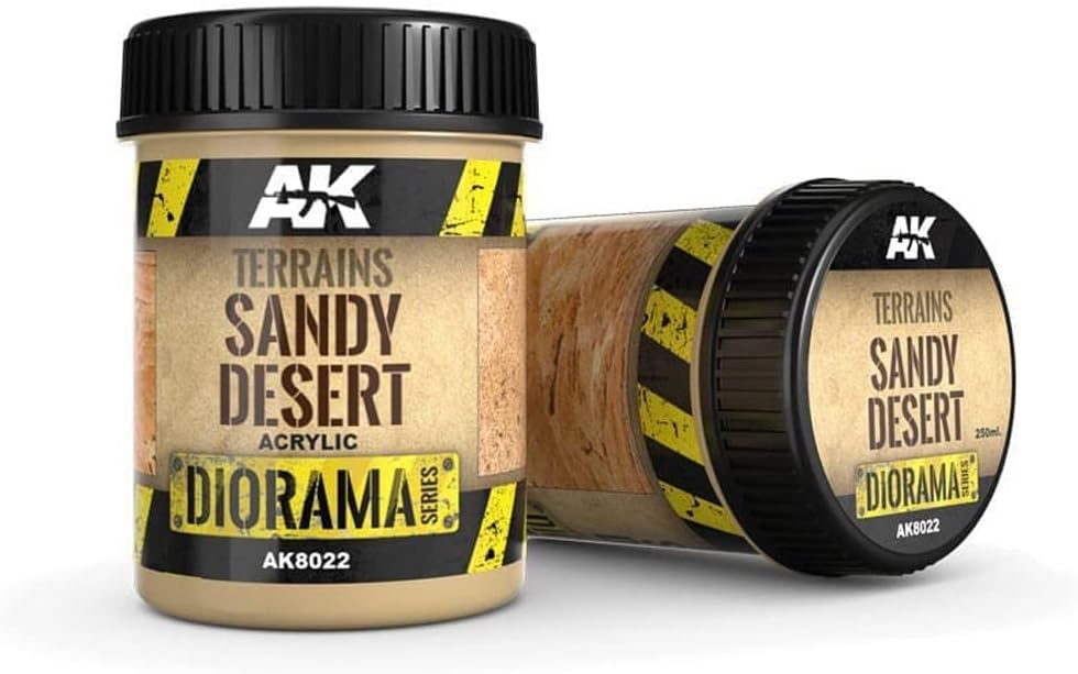 AK-Interactive Terrains Sandy Desert -250ml (Acrylic) New
