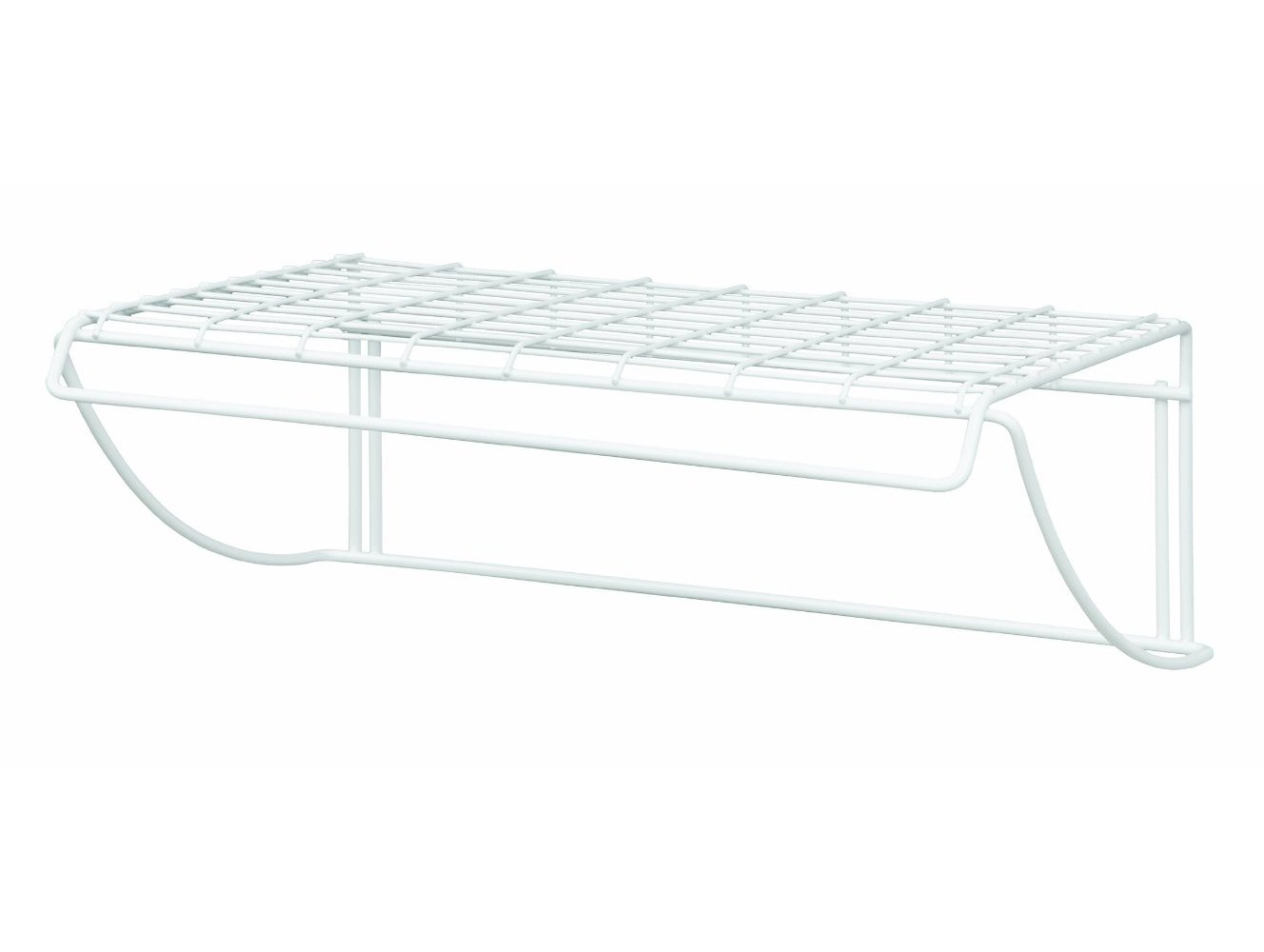 ClosetMaid 8278 18-Inch Wide Laundry Utility Hanger Shelf , White