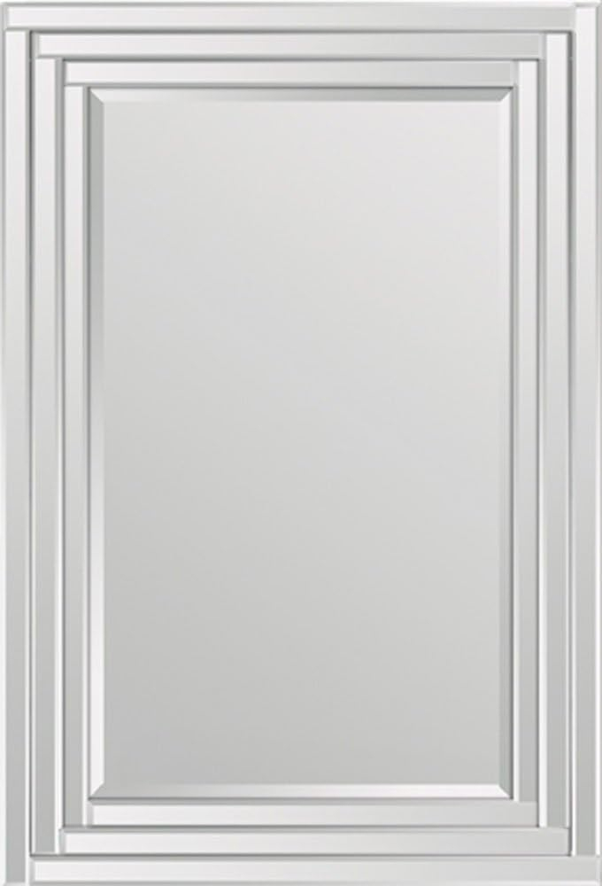 Renwil Brynn Mirror in Step Pattern Frame