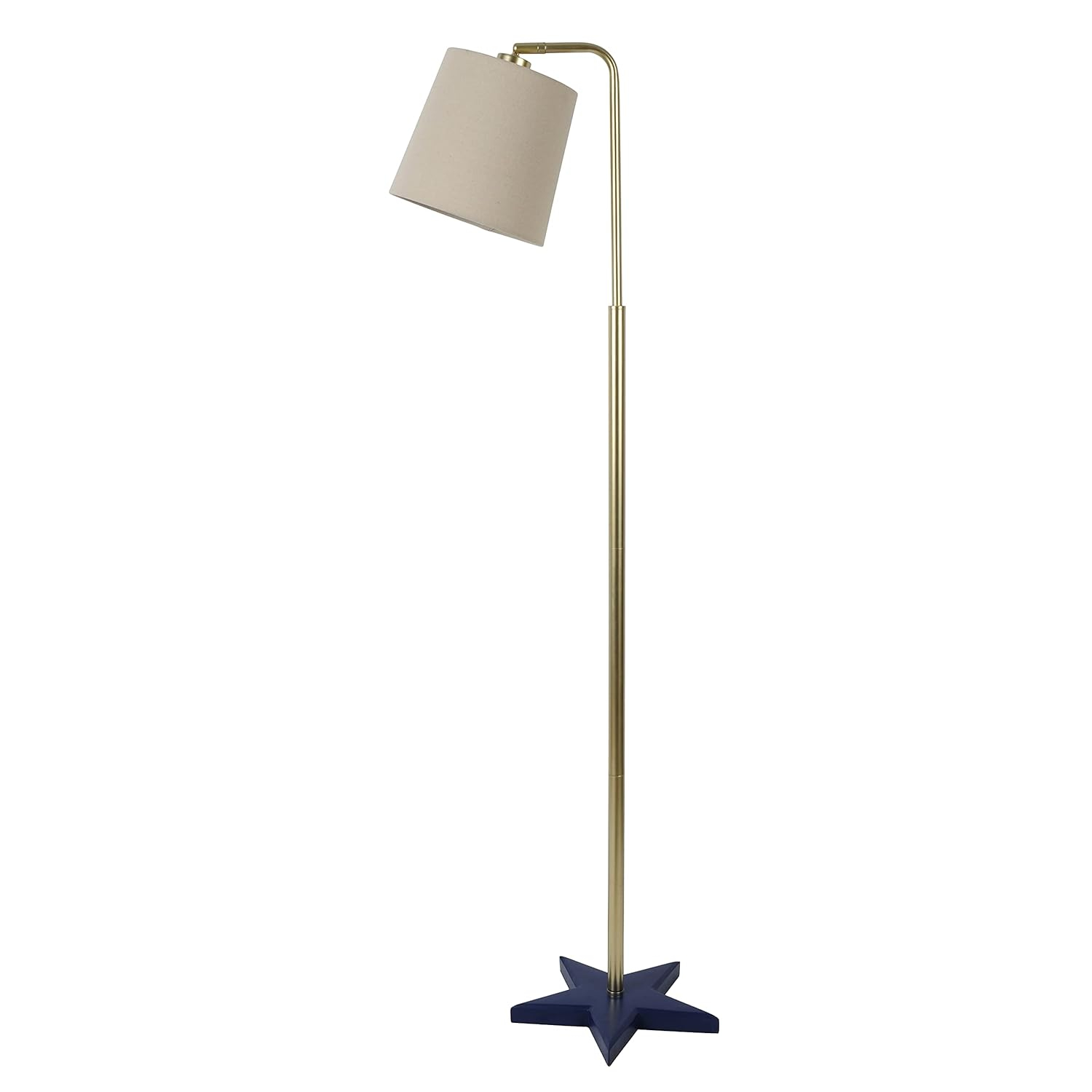 Decor Therapy 57" Star Base Downbridge Floor Lamp, Gold (PL4548)