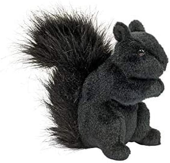 Hi-Wire 6" Black Squirrel Plush Stuffed Animal by Douglas