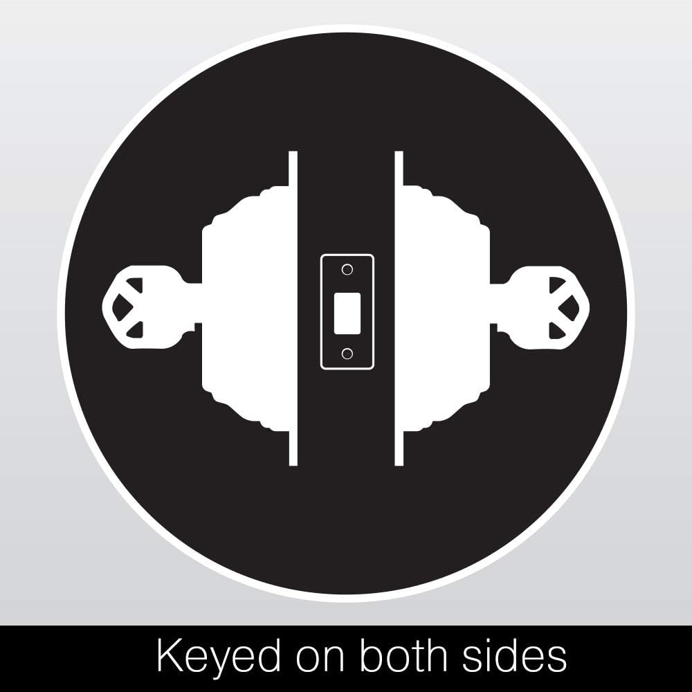 Baldwin Reserve Reserve Satin Nickel Double Cylinder Deadbolt