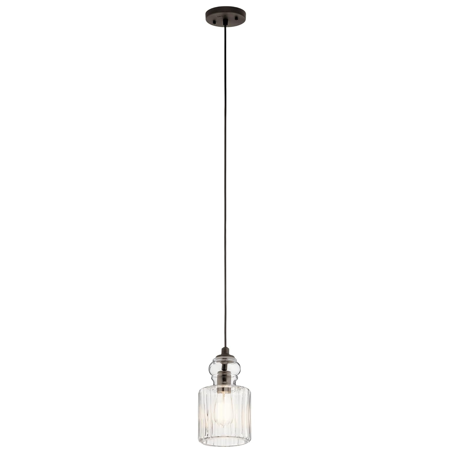 Kichler Lighting Riviera 1 - Light Pendant in  Olde Bronze