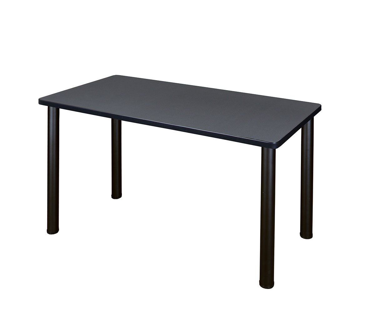 Regency 42 inch x 24 inch Kee Training Table in Grey and  Black