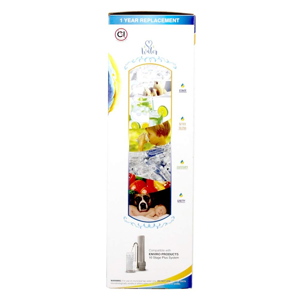 New Wave Enviro 10 Stage Plus  Water Filter Replacement Cartridge 1 Unit