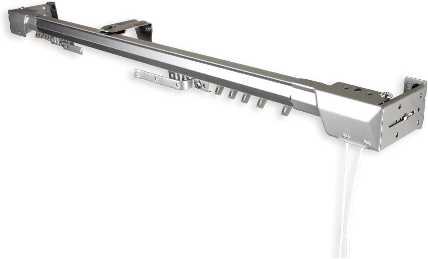 Symple Stuff Bembry Steel Adjustable Single Curtain Rod