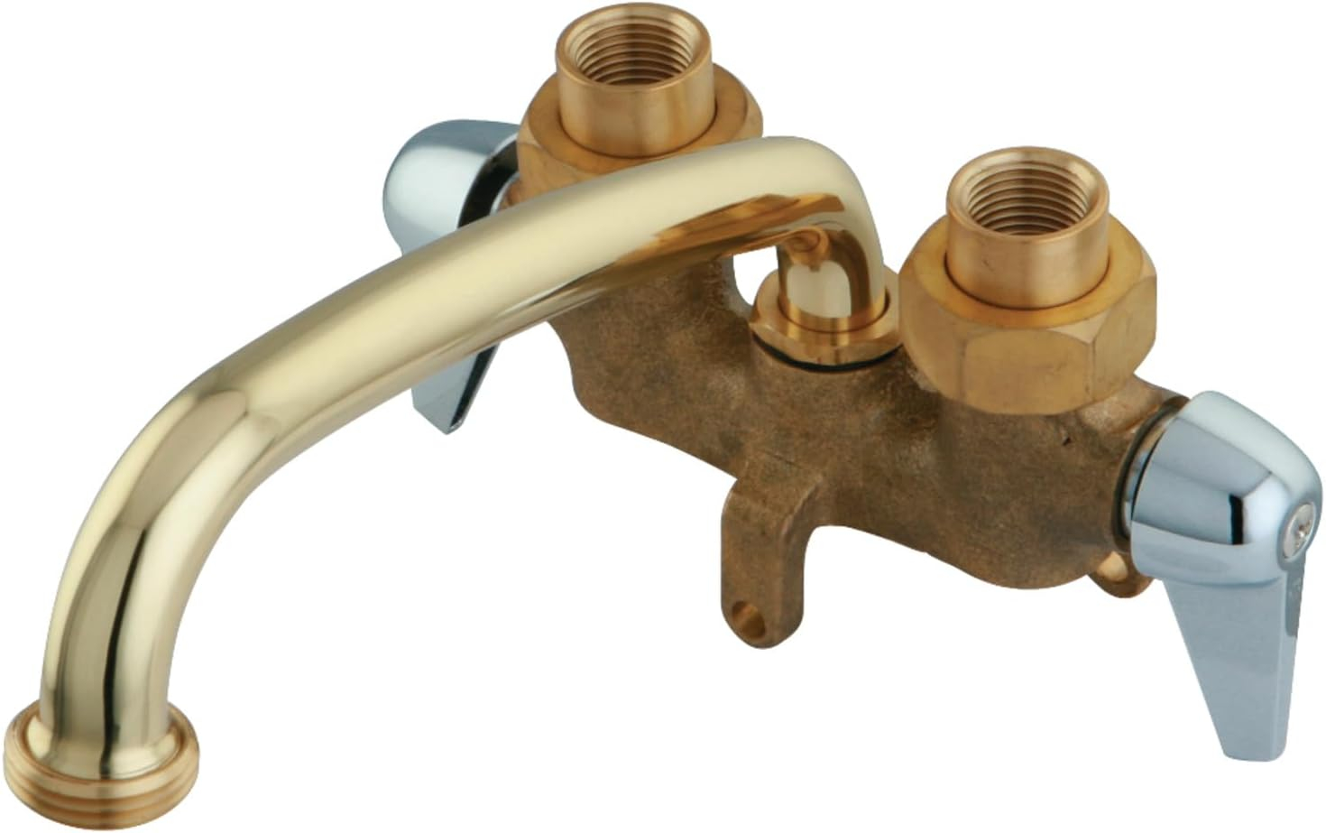 Kingston Brass KF471 Laundry Faucet, Polished Chrome