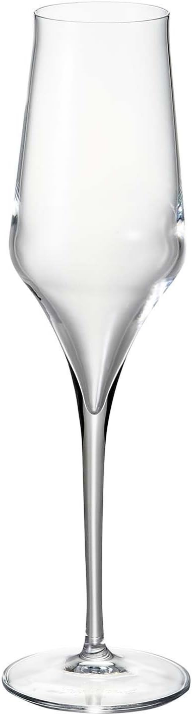 Luigi Bormioli Supremo 8 oz. Champagne / Prosecco / Cava / Lambrusco / Sparkling Wine Glasses (Set of 2)
