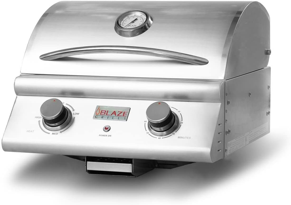 Blaze 21-Inch Portable 1500 Watt Electric Grill - BLZ-ELEC-21