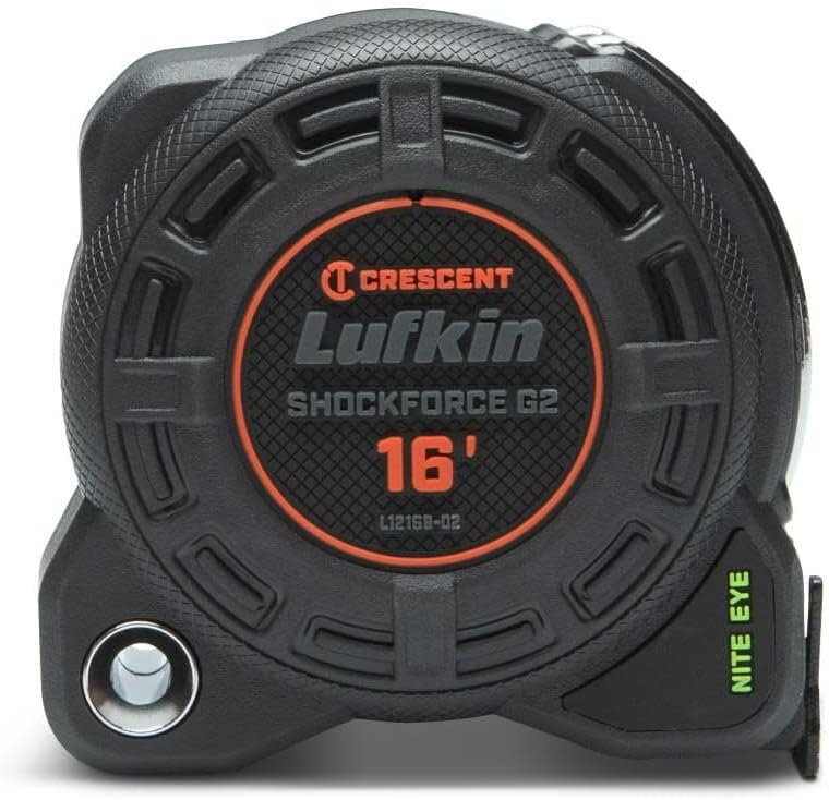 Crescent Shockforce Nite Eye G2 Magnetic Tape Measure 1 1/4In X 16'