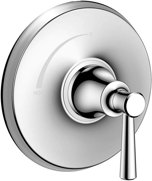 Hansgrohe Joleena Transitional 1-Handle 7-Inch Wide Pressure/ Shower Balance Valve Trim Only In Chrome, 04779000