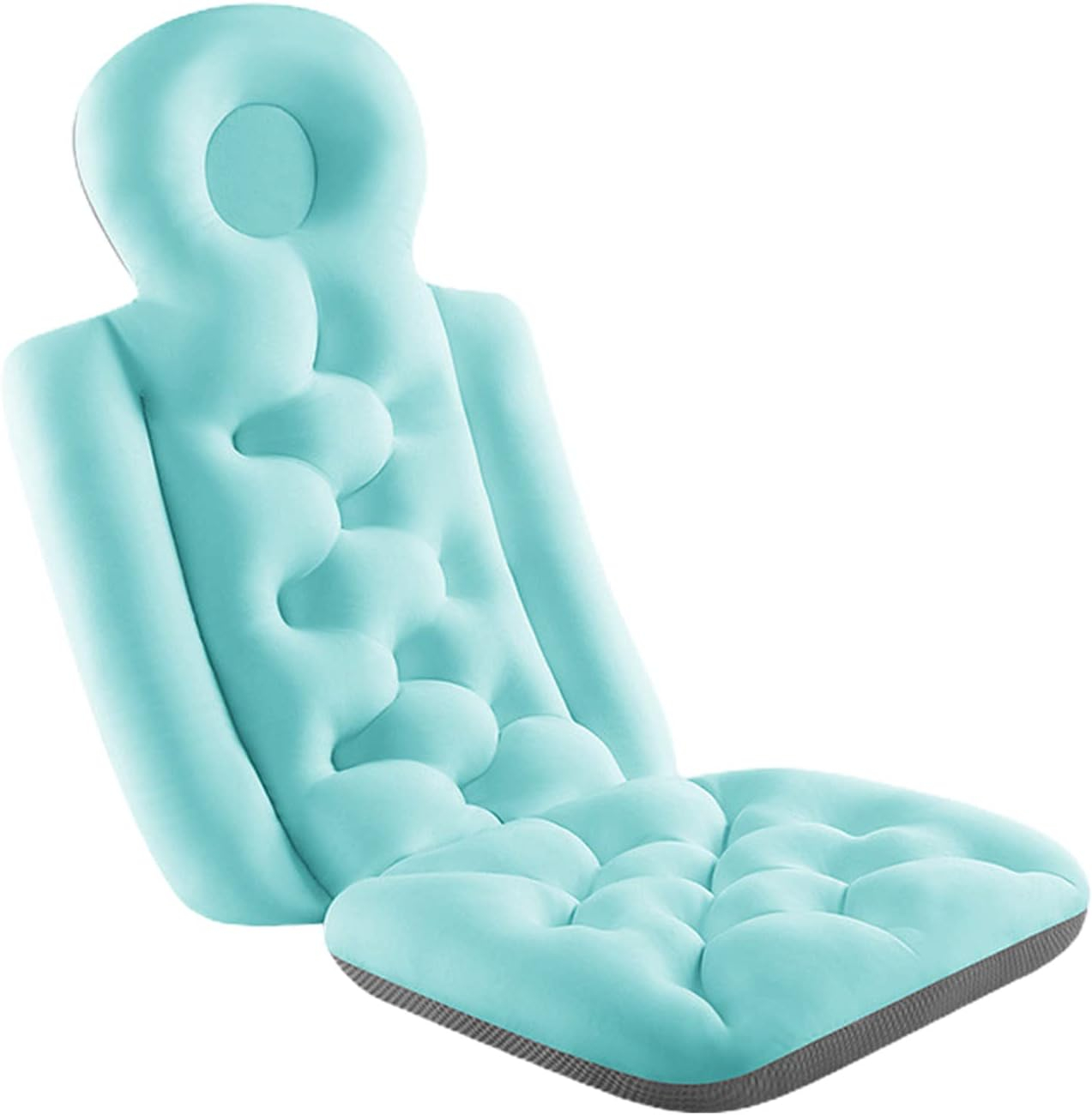 Jamlynbo Bath Pillow Full Body for Adult, Bathtub Cushion for Head Neck Shoulder Back Support, Filling Ergonomic Spa Bath Pillows for Luxury Bubble Bath, Quick Drying Bath Cushion fits Most Tubs