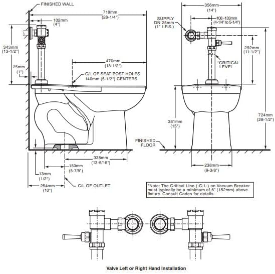 American Standard Madera 1.1 Gallons GPF Elongated Comfort Height Floor Mounted Kit (Seat Not Included)