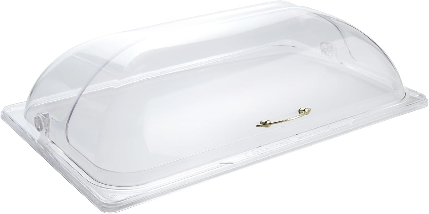 Clear Medium Polycarbonate Rectangular Dome Flip Cover