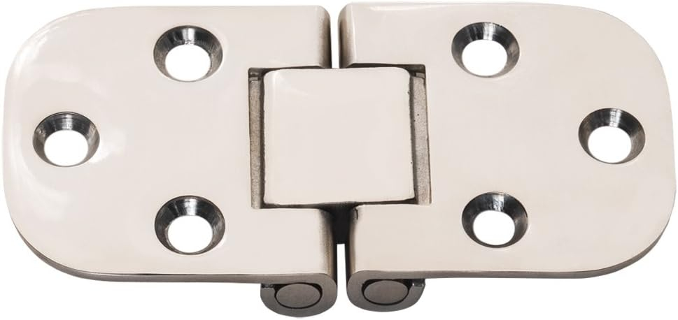 Whitecap Bisagra de 2 Pines de Montaje Empotrado - Acero Inoxidable 304 - 3" x 1-1/2" [S-3700]