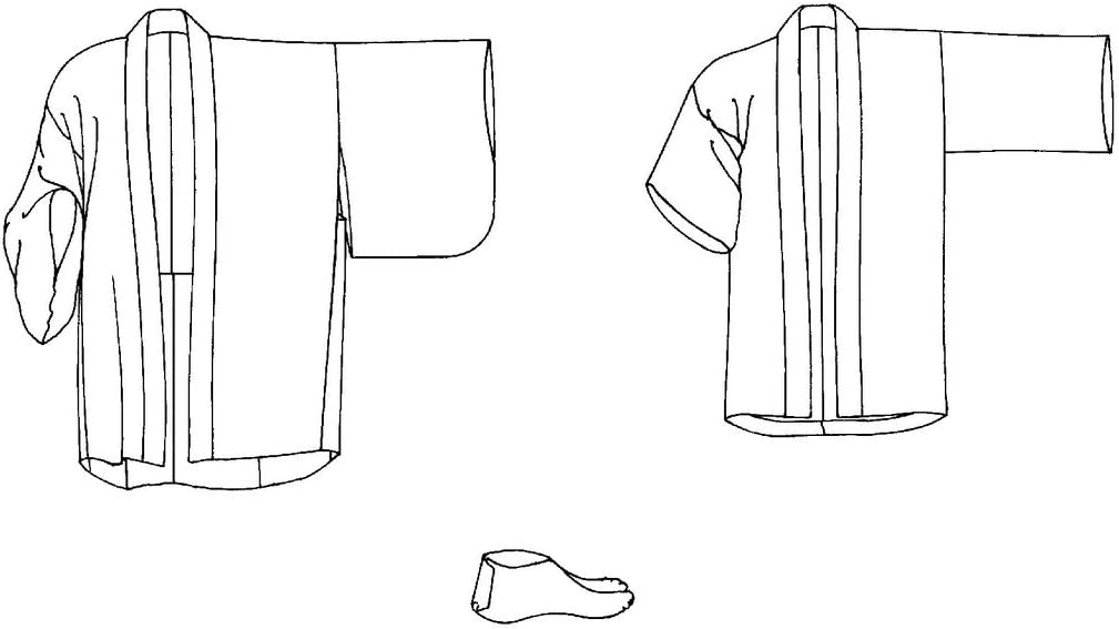 Traditional Japanese Hapi & Haori Jacket Pattern Set