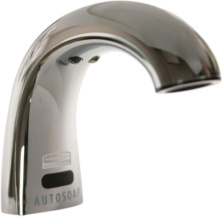 One Shot Soap Dispenser - Touch Free, 2.2 lbs, 9.75" x 13.75" x 2.88", Polished Chrome