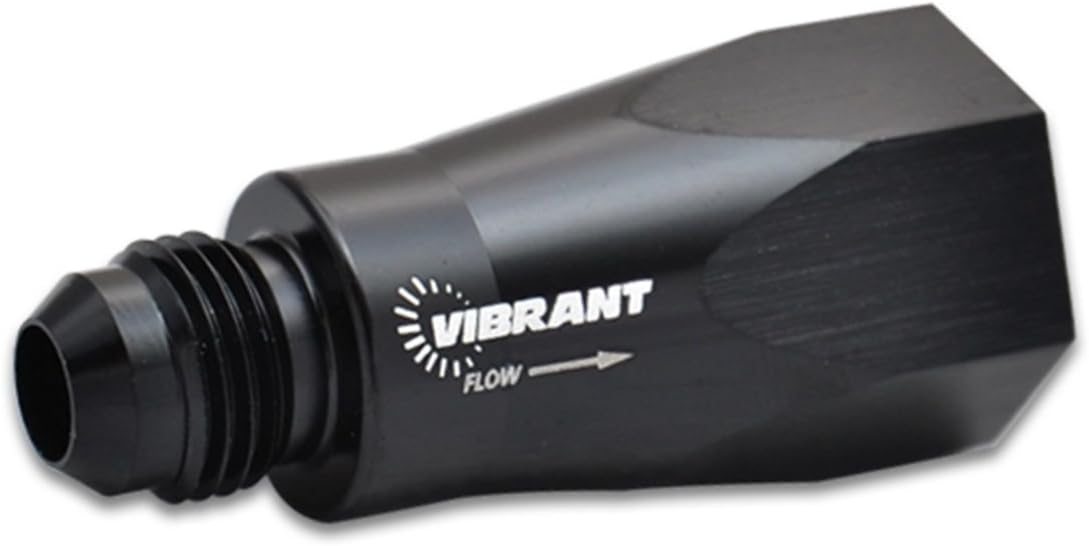 Vibrant Performance Ball Style Inline One Way Check Valve -6AN