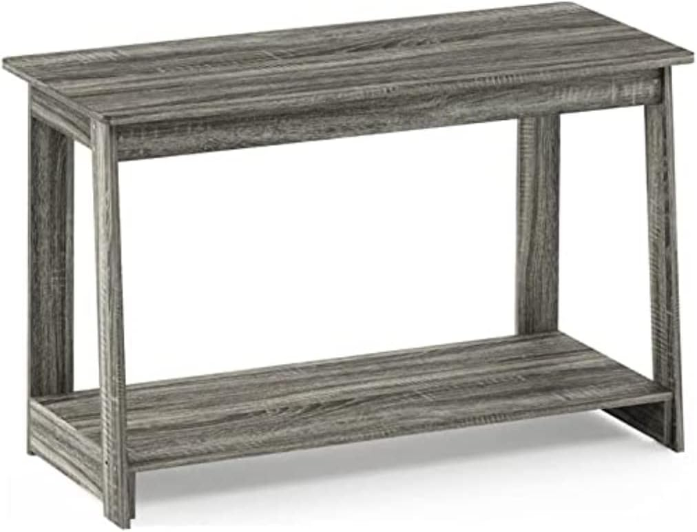 Furinno Beginning TV Stand, French Oak Grey 18041GYW