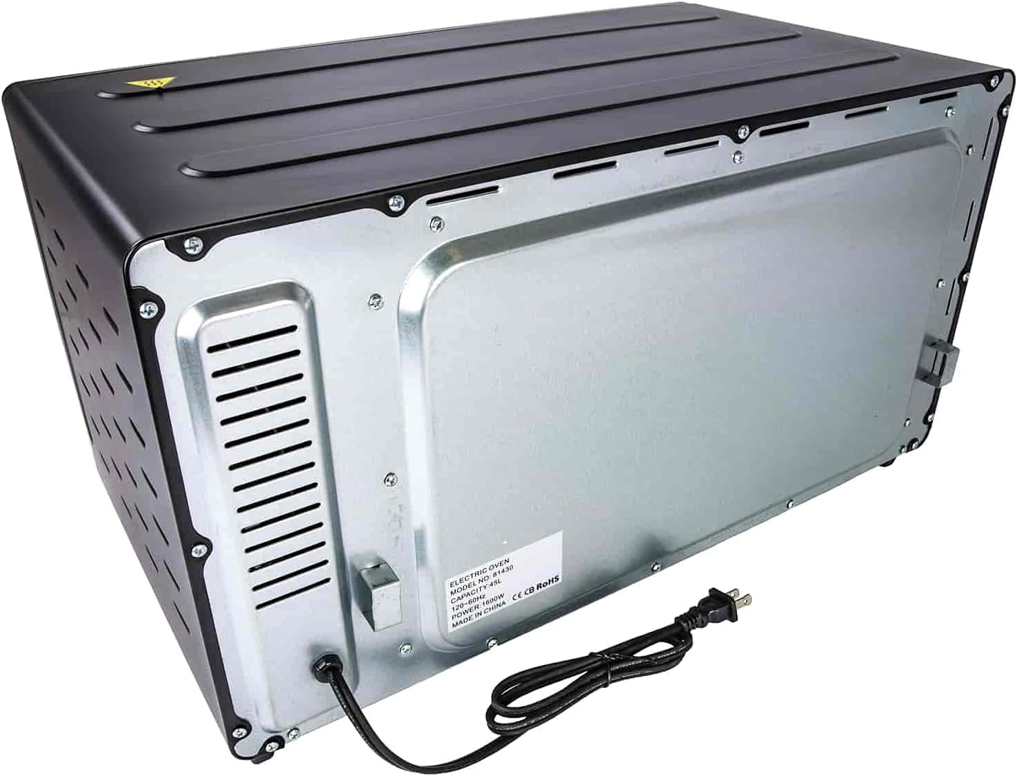JEGS Bench Top Powder Coating Built-in Microwave Ovens in Black