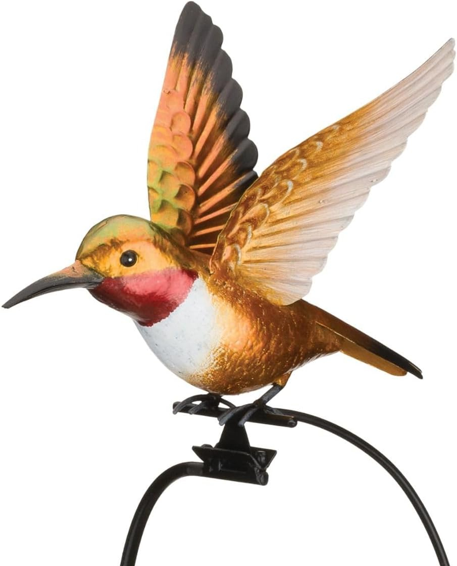 Regal Art & Gift Rocker Hummingbird Stake - Ruby Throated