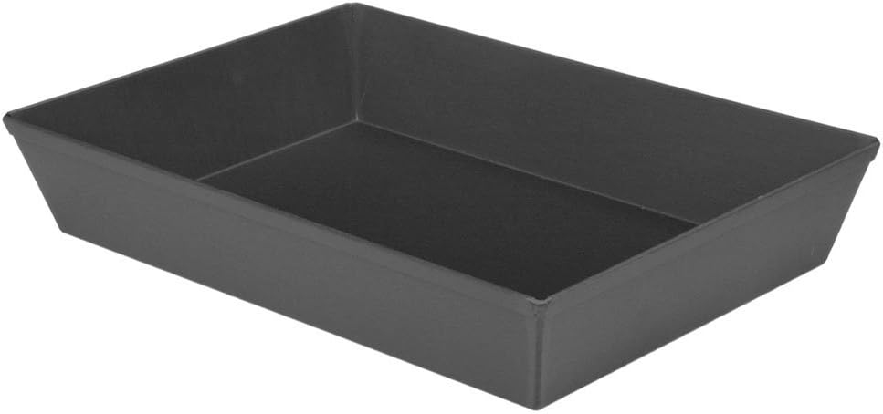 HeSLehs Kitchenware 10 by 14 Inch Detroit Pizza Pan USA Made Hard-Anodized