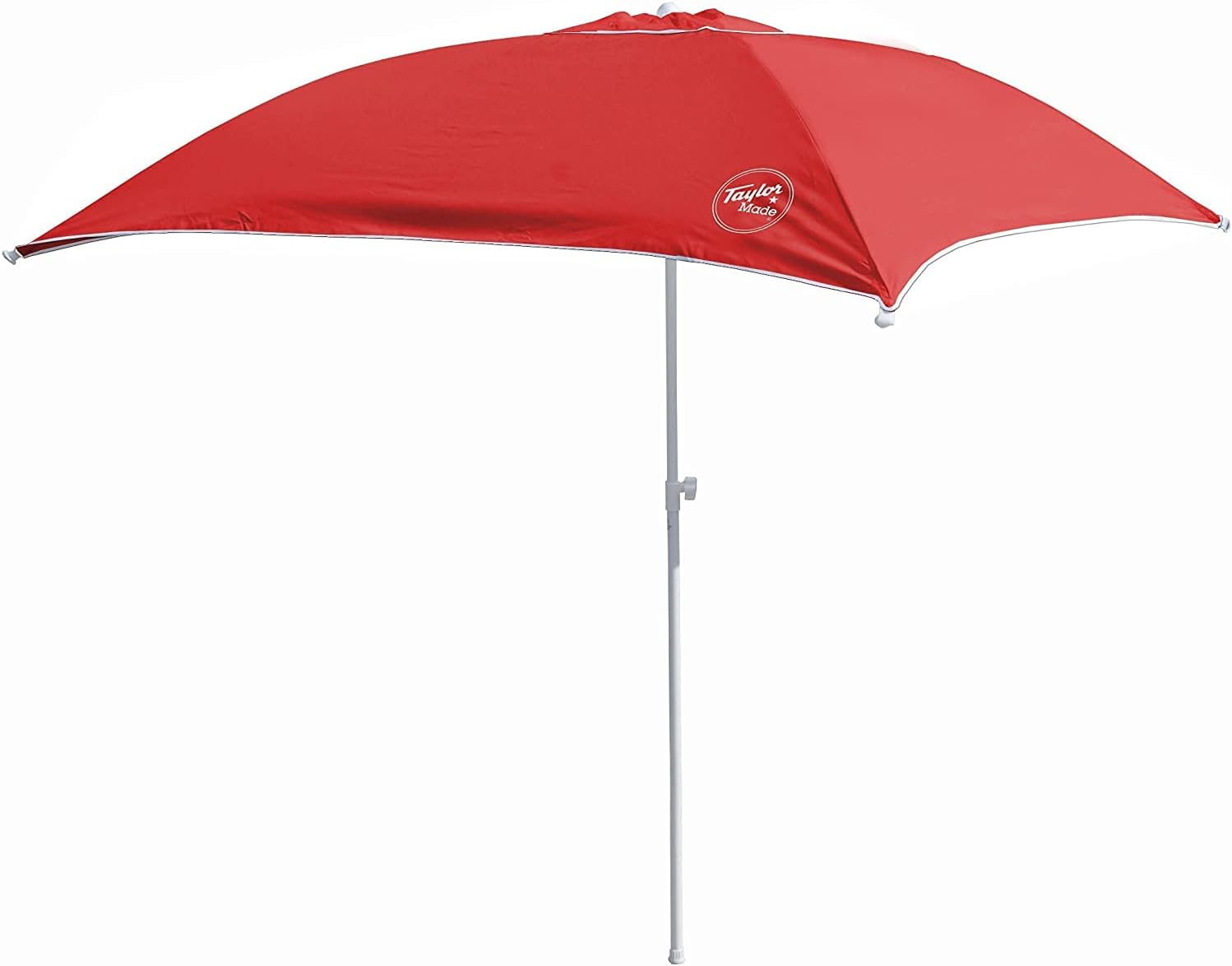 Red Powder-Coated Aluminum Boat Shade Umbrella