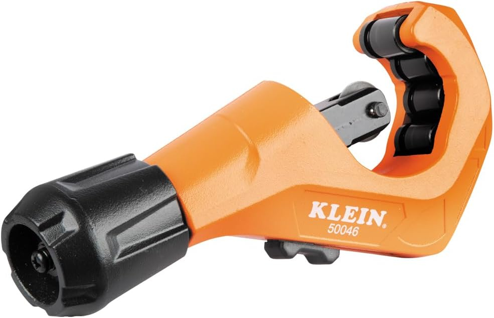 6.4" Orange and Black High Carbon Steel Tubing Cutter