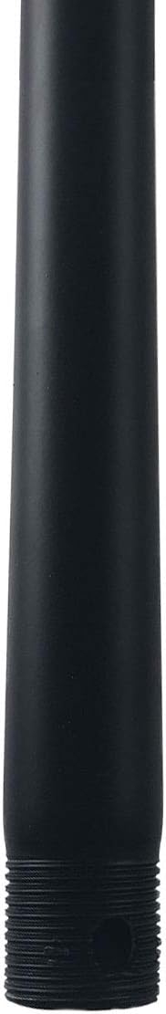 48in Ceiling Fan Extension Downrod in Matte Black