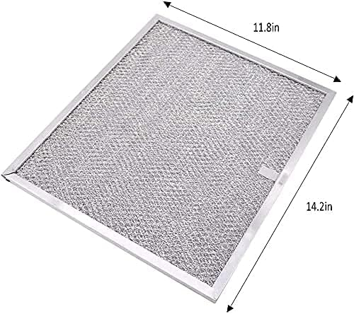 Range Hood Filter Replace 99010299 11-3/4" x 14-1/4" x 3/8" For NuTone Allure WS1 QS2 and Broan QS1 30" Range Hoods BPS1FA30 (2 Pack)