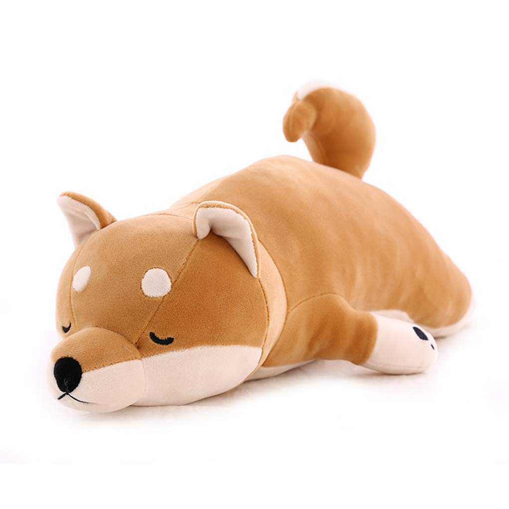 Stuffed Plush Shiba Inu Animal Toy 20 Inch Dog Corgi Akita Animal Stuffed Plushies Super Soft Cute Cuddly Pillow Cushion Stuff Dolls Gifts for Children Kids Boys Girls Room Decoration, 20Inches