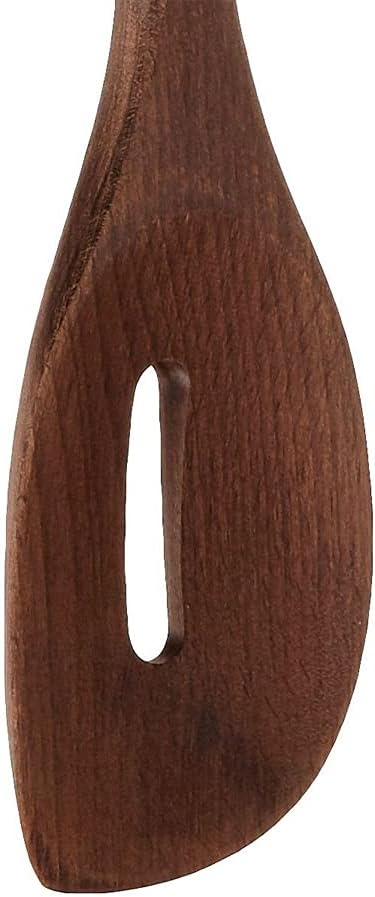 Toasted Beechwood Slotted Mixing Spoon, 12.5-inch