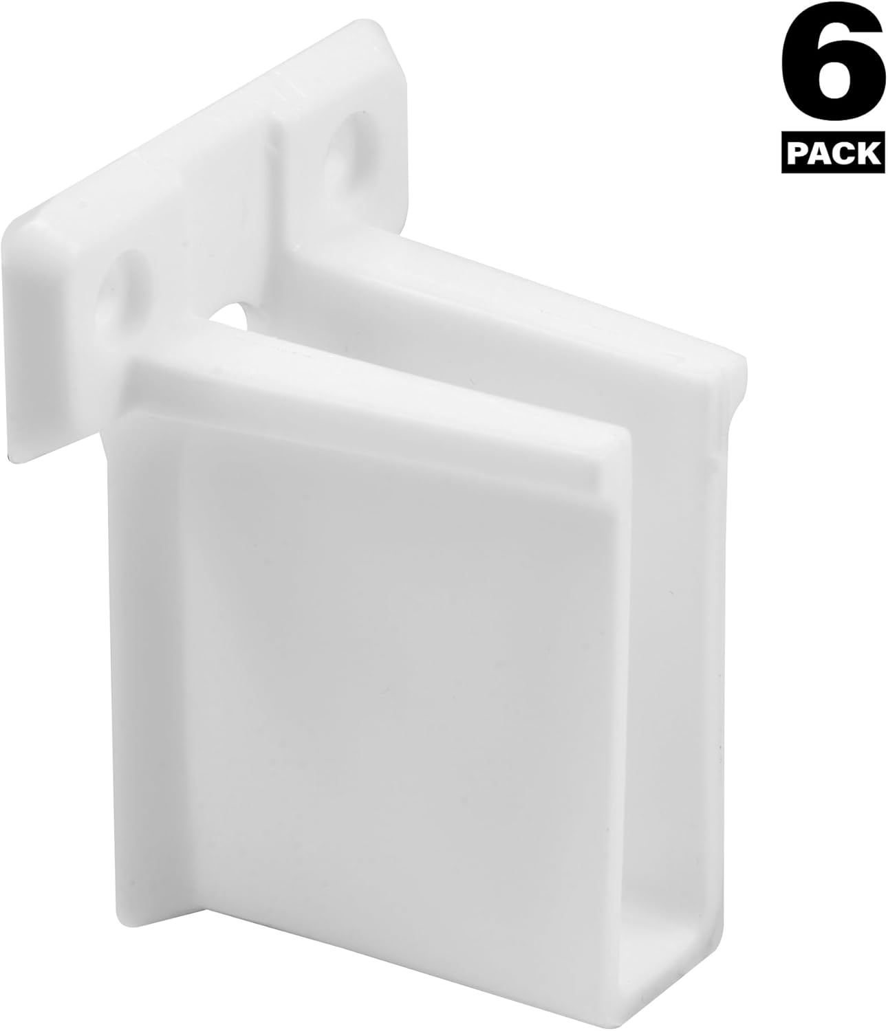 Wire Shelf End Bracket, Pack of 6