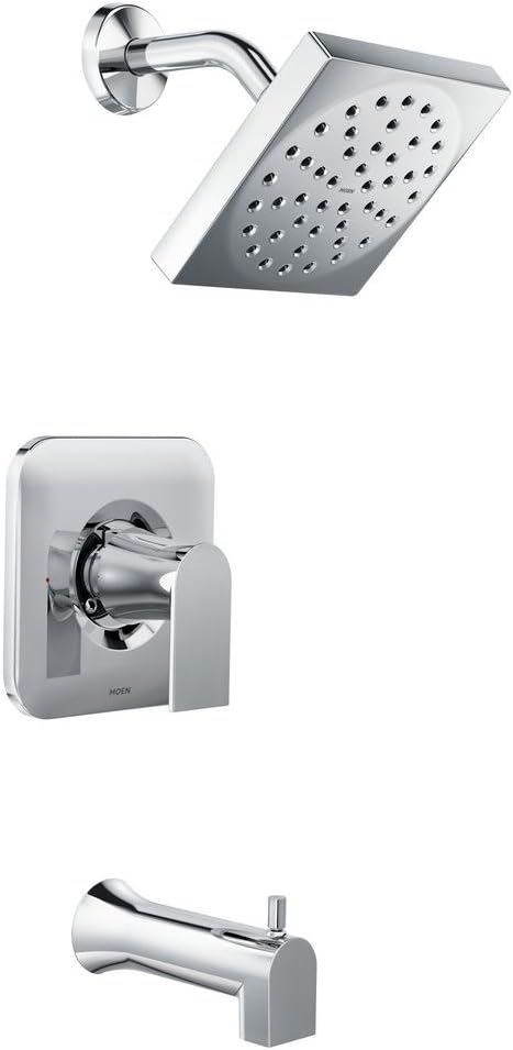 Moen Genta 1-Handle Chrome Tub and Shower Faucet