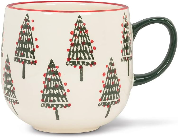 Abbott Collection Christmas Tree Rounded Mug