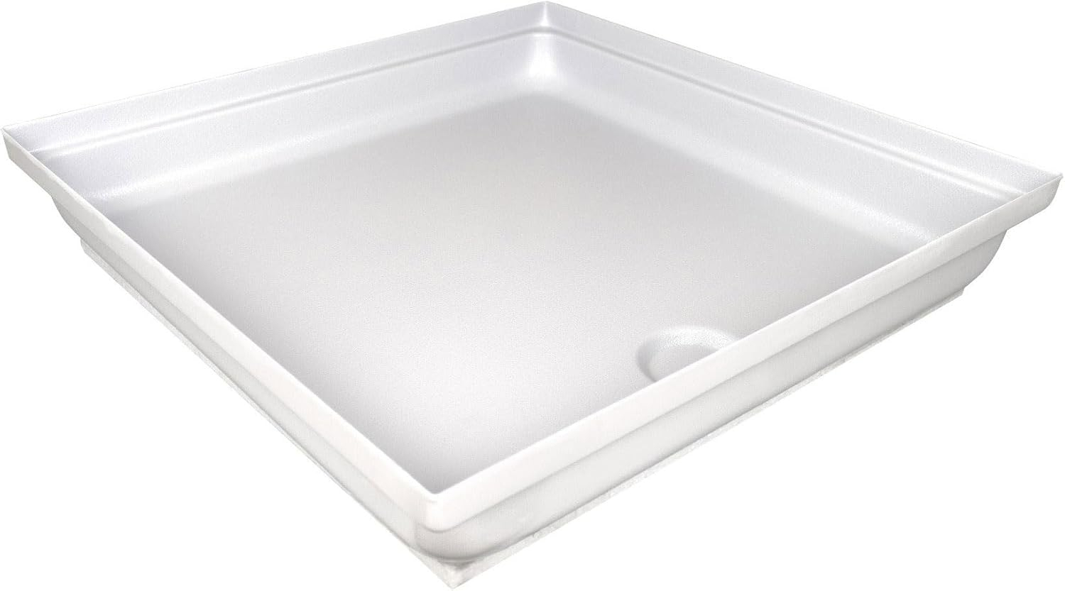 White 24" x 24" Durable RV Shower Pan
