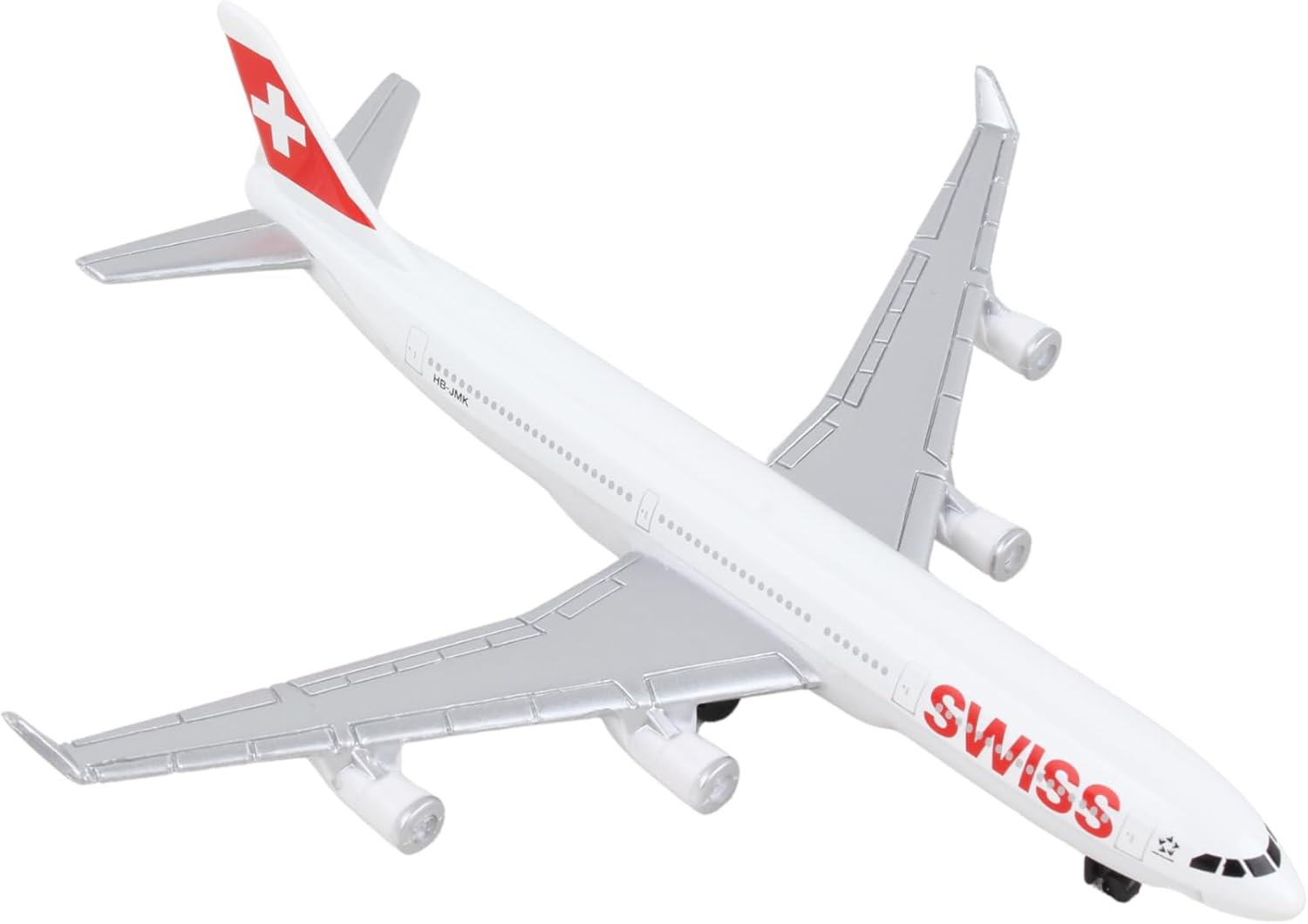 Swiss International Airliner Toy Airplane Diecast with Plastic Parts