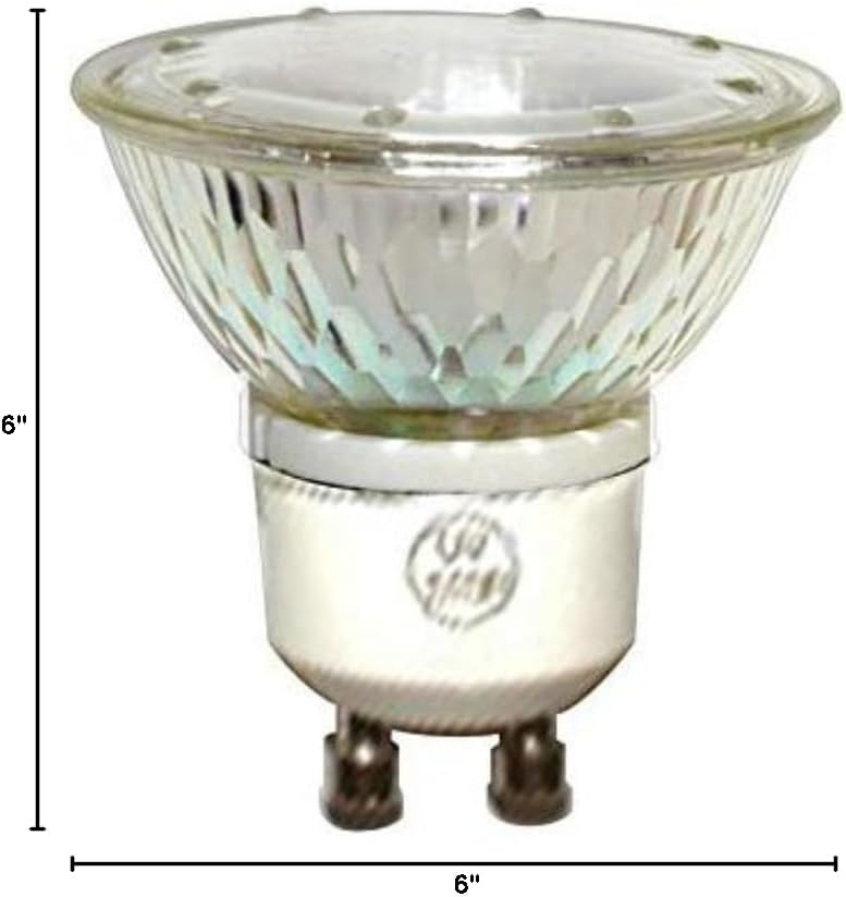 General Electric GU10 Halogen 35W Indoor Floodlight Bulb, (3 Pack)
