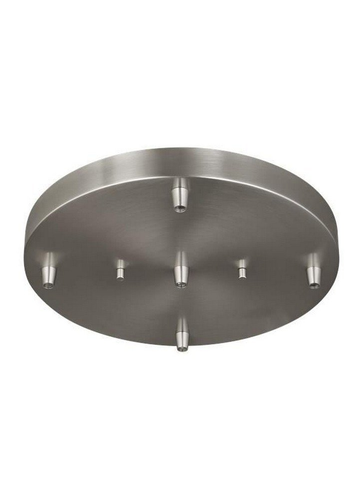 Towner 5-Light Brushed Nickel Pendant Canopy