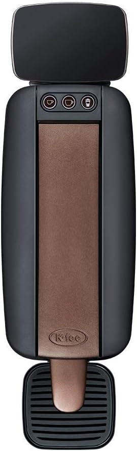 K-fee® ONE Single Serve Coffee and Espresso Machine (Black/Copper) | Starbucks® Verismo* Compatible