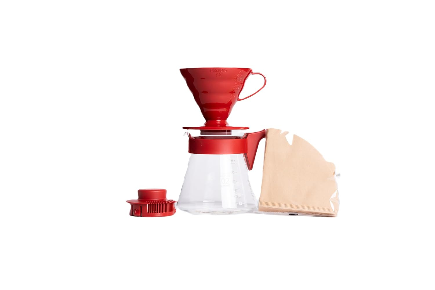 HARIO Coffee server V60 02 set Coffee drip For 1~4 cups Red VCSD-02R V60// Coffee