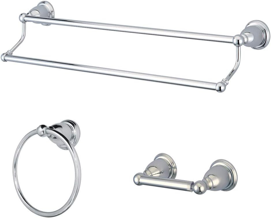 Kingston Brass Heritage 3-Piece Bathroom Hardware Set